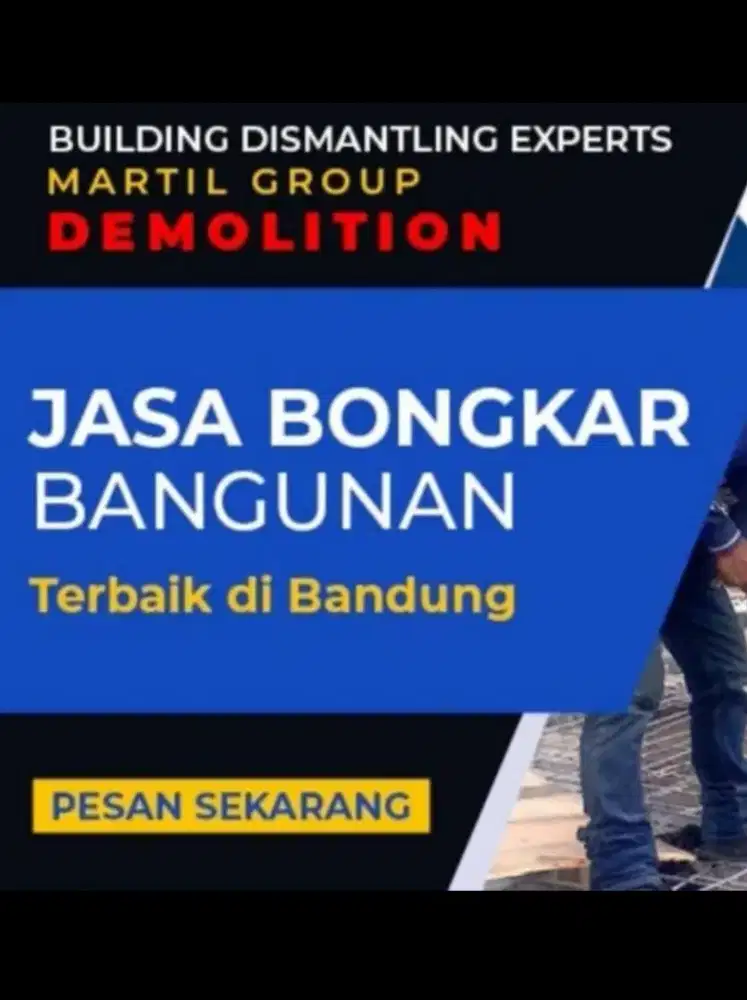Spesialist bongkar dan perapihan