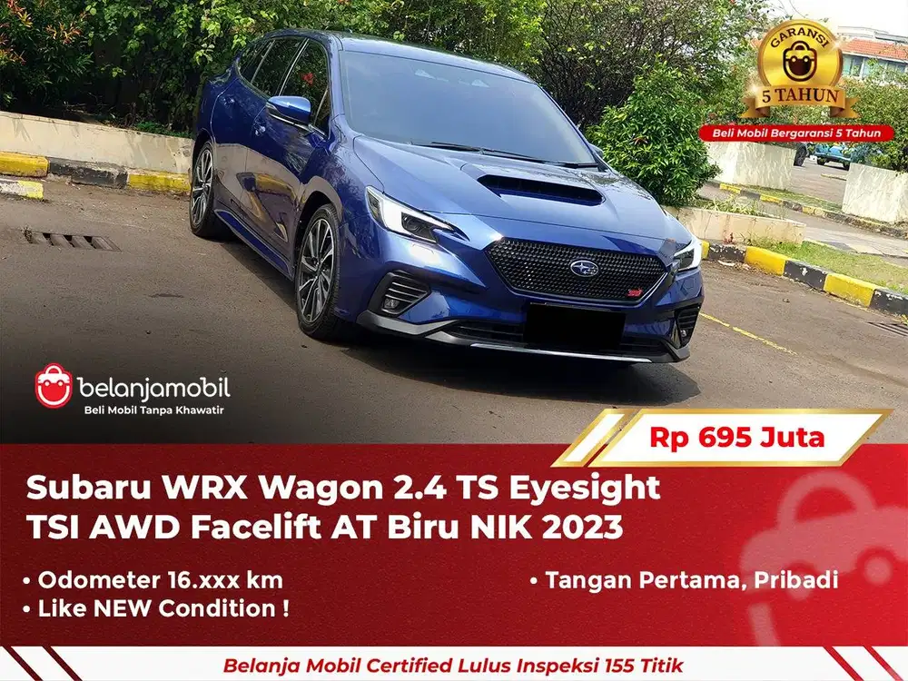 [ GARANSI 5TH ] Subaru WRX Wagon 2.4 TS Eyesight TSI AWD 2023 2024