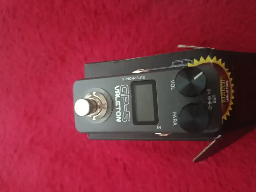 Efek Gitar Valeton GP 5 multi effect IR loader