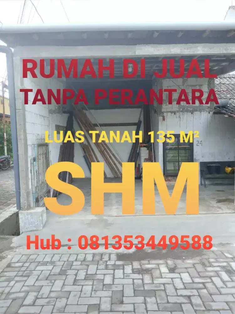 Jual rumah tanpa perantara