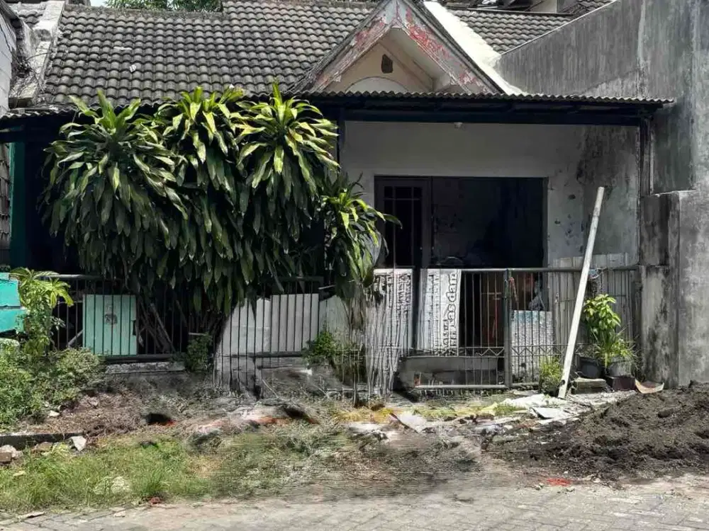 Dijual Murah Rumah Hitung Tanah Puri Indah Sidoarjo dkt Kahuripan Pondok Mutiara