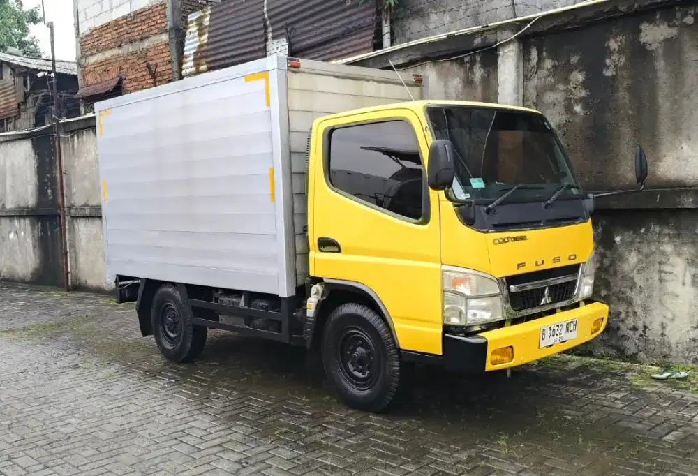 CDE Mitsubishi Colt diesel canter engkel FE 71 box alumunium 2019 bok