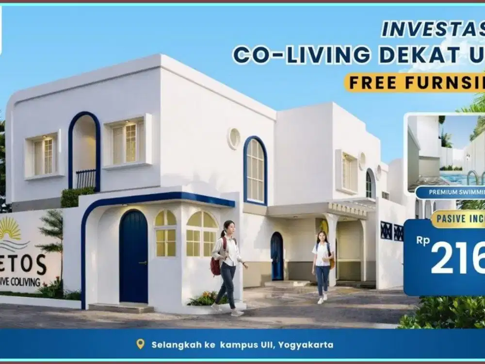 Jual Kost Passive Income Tinggi Sleman