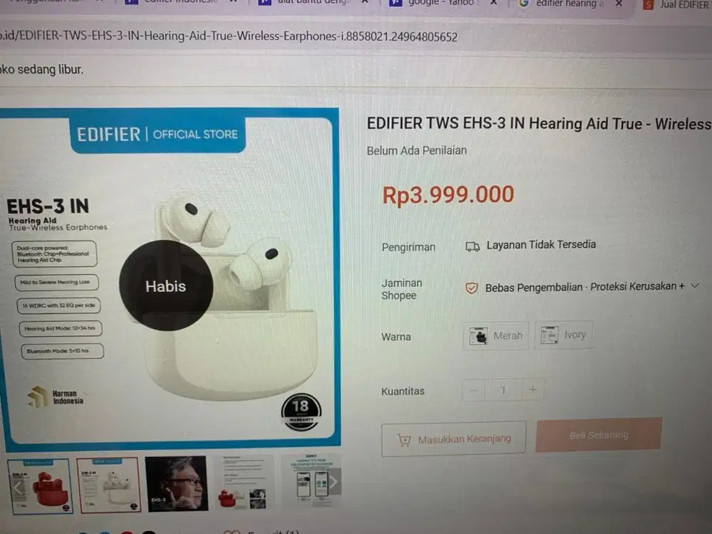 Alat bantu dengar Edifier