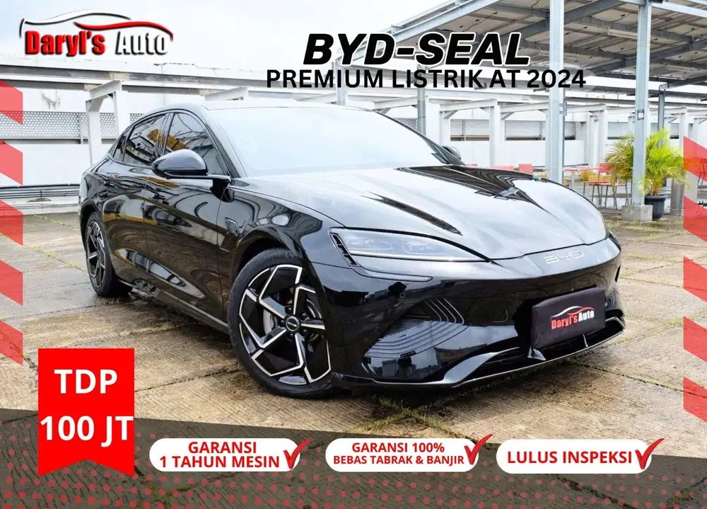 2024 BYD Seal Premium AT Hitam ODOMETER VERY LOW tdp 100jt