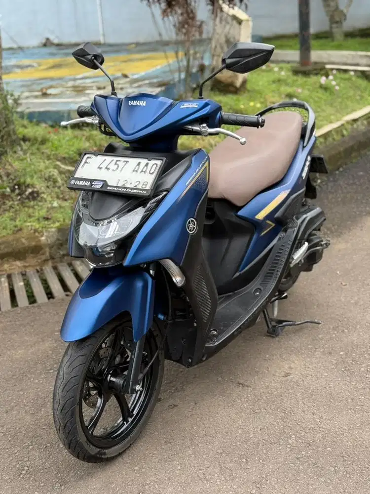 Yamaha Gear 125 Idling Stop Thn 2023 Blue Matte Mulus