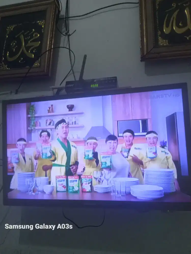 TV Panasonic 21 inch plus Settopbox Lubby