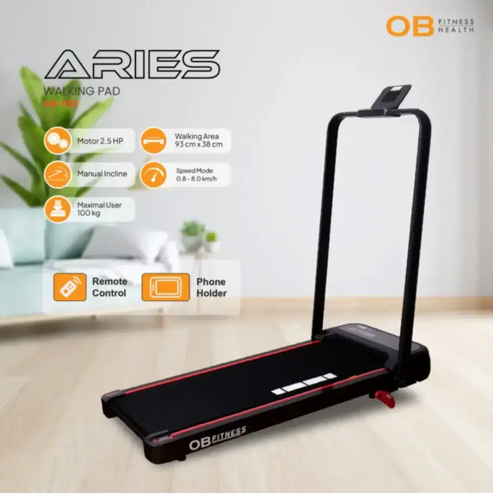 fitnes(CARDIO)||Aries treadmill MI OB -1102||bisa Cicilan||Home credit