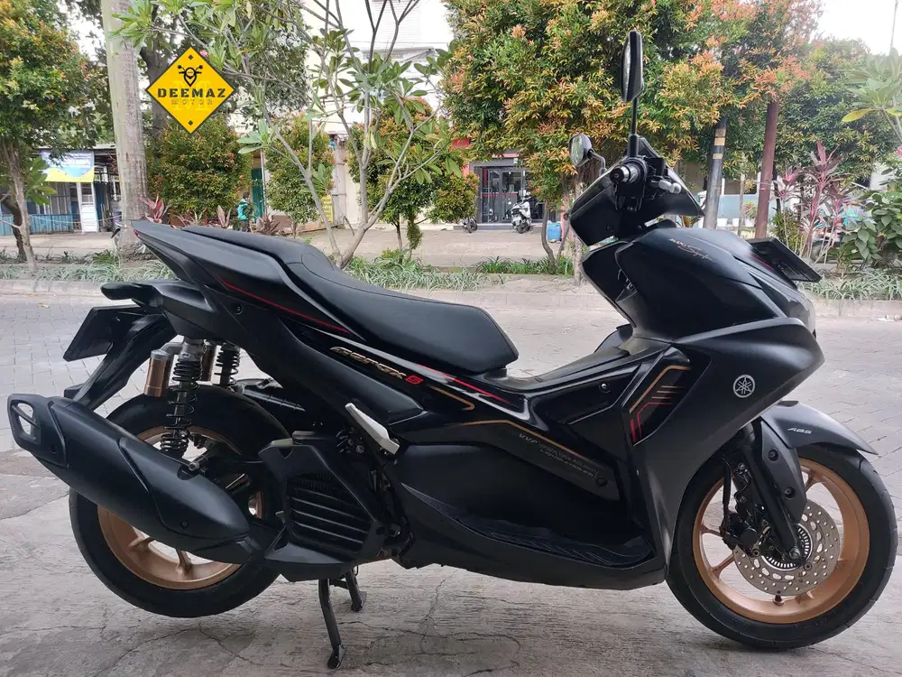 (DP 1 Jt)‼️ Aerox S ABS Keyless Connected Hitam 2023 Cash & Kredit