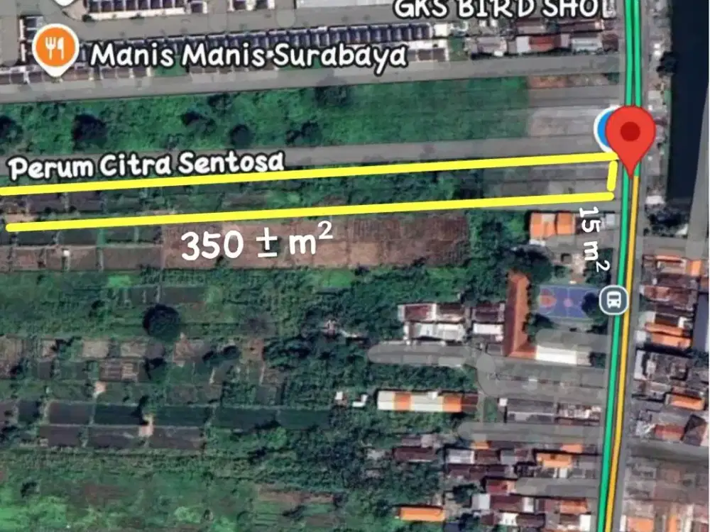 Dijual Lahan Jl. Lakarsantri Surabaya