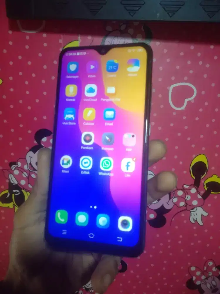 Vivo y91 normal jual hp aja tanpa casan