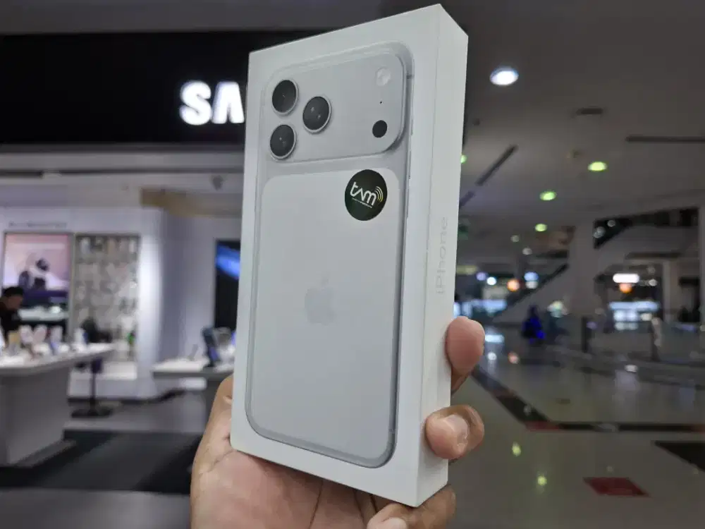 New iPhone 17 Pro 256 GB silver Garansi resmi iBox