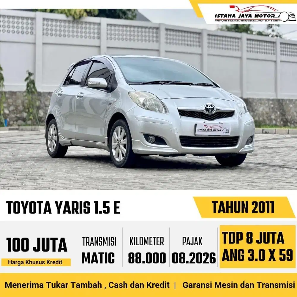 ANTIK Toyota Yaris 1.5 E AT NIK 2011
