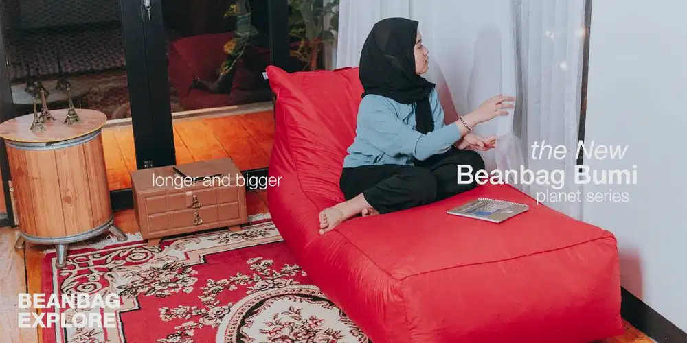 Bean Bag Bumi Waterproof Termasuk Isi