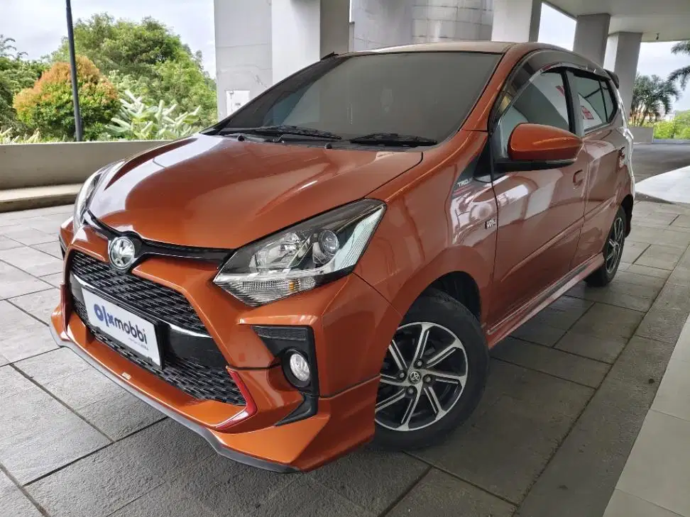 DP MURAH Toyota Agya 1.2 G TRD Sportivo Bensin-AT 2020 Orange CAIRD
