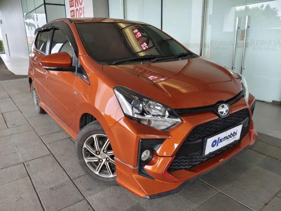 DP MURAH Toyota Agya 1.2 G TRD Sportivo Bensin-AT 2020 Orange CAIRD
