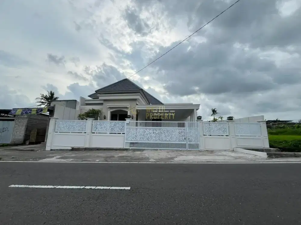 RUMAH BARU SIAP HUNI TANAH LUAS AKSES LEBAR DI SLEMAN UTARA