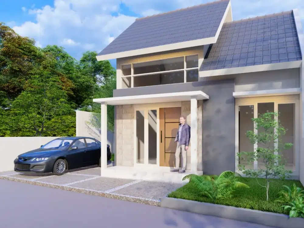 Rumah Modern Di Seyegan Sleman Perdana 495Juta, Legalitas SHM