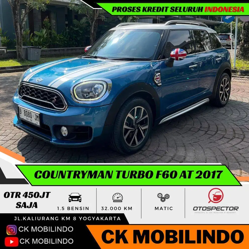 Mini Cooper Countryman Turbo F60 Matic 2017 ISTIMEWA Kredit Murah