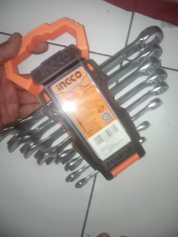 INGCO Ring pas 6-19mm, baru segel. Nego sampai jadi. Cikutra