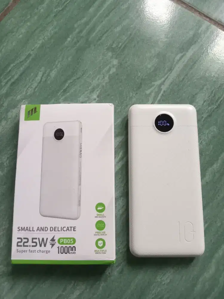 Powerbank 10.000 mAh Fast Charging
