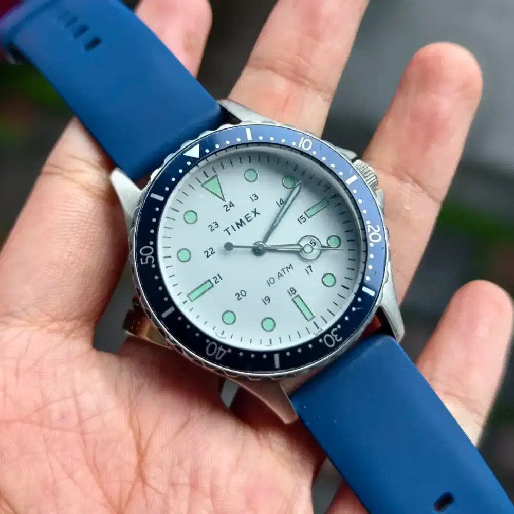 Jam Timex Navy original