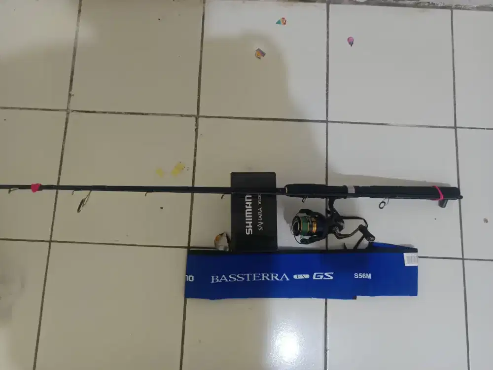 Joran dan Reel Pancing Shimano