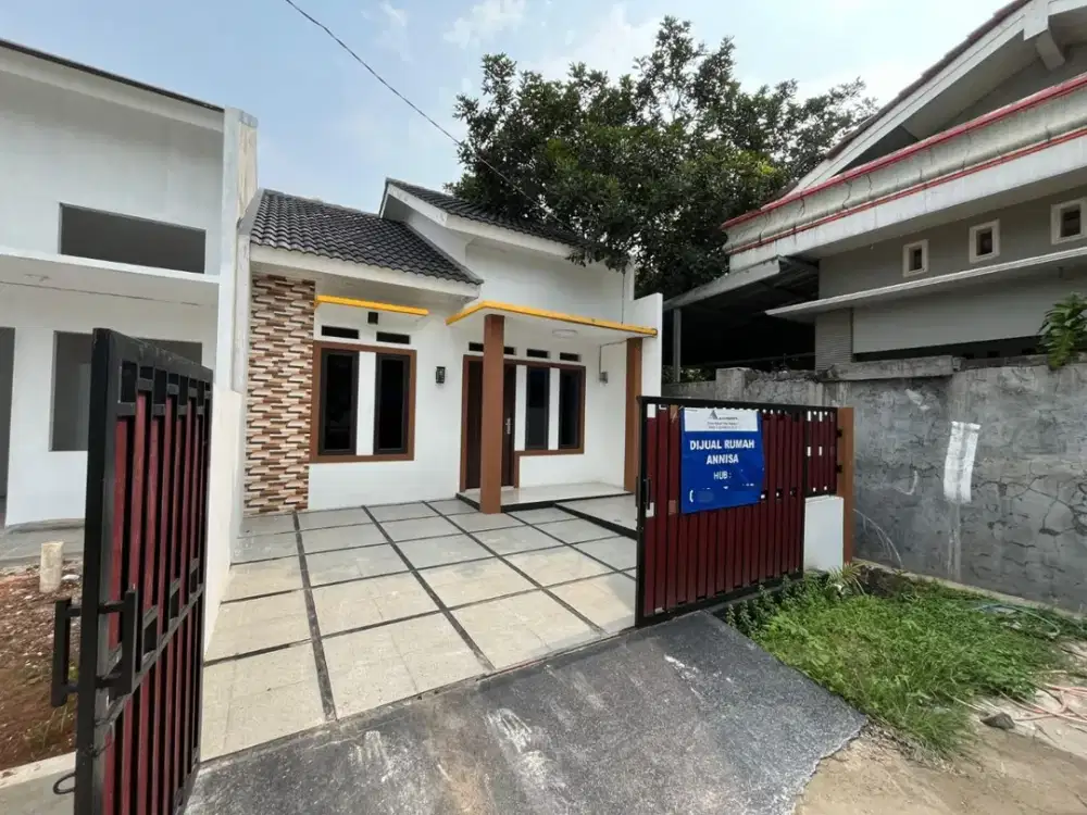 DIJUAL RUMAH MURAH MINIMALIS MODERN LUAS TANAH 78m DI PERUMAHAN SENOPATI ESTATE
