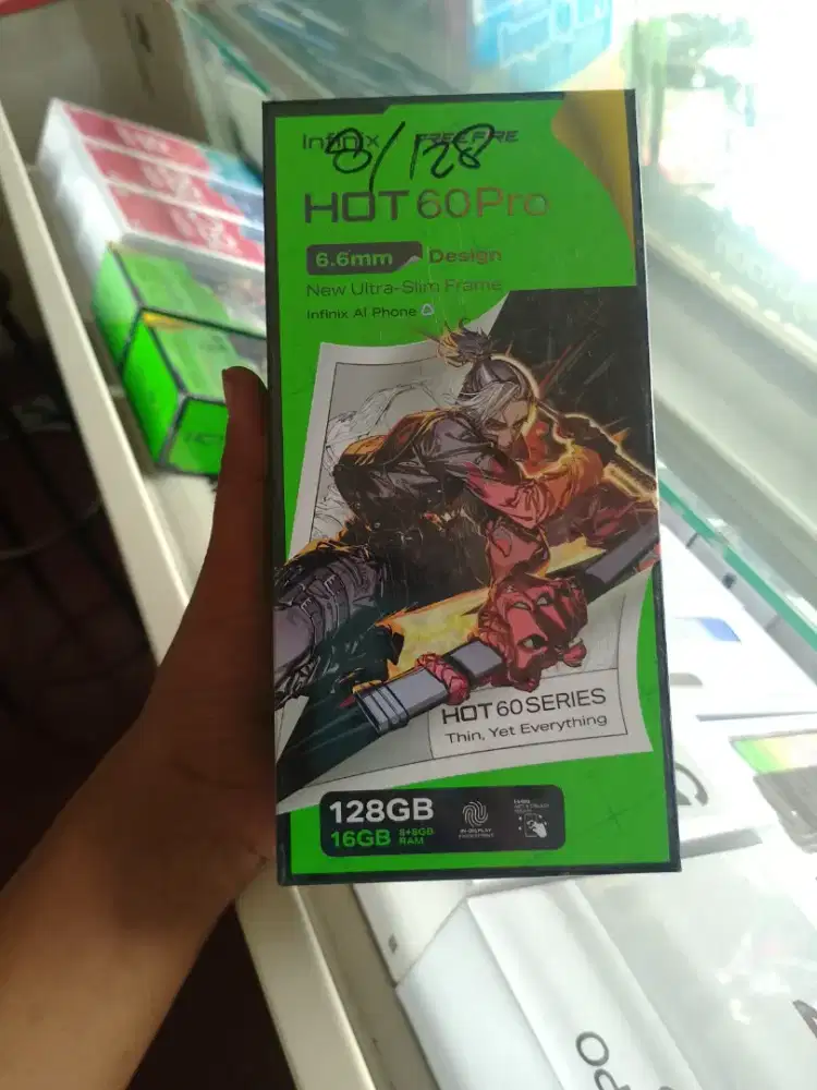 New infinix hot60 pro 8/128 garansi resmi