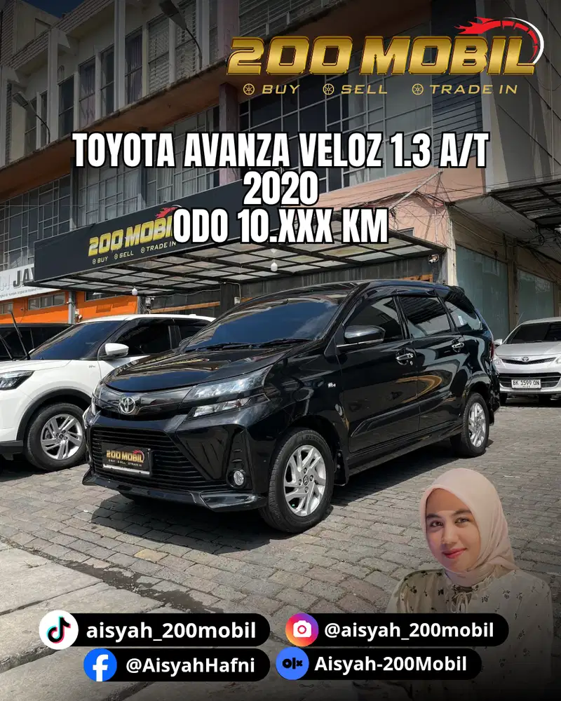 Toyota Avanza Veloz 1.3 A/T 2020