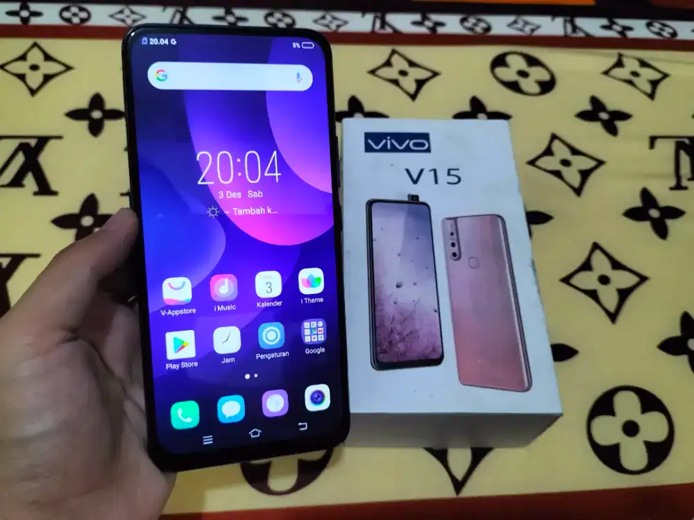 Jual VIVO V15 RAM 8GB/256GB 4G LTE Duos 6.53in Fingerprint face id, BU