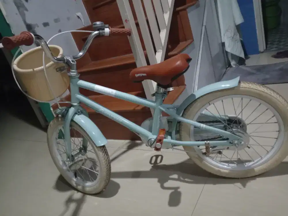Sepeda Evergreen bekas rasa baru edisi Unisex ukuran 16