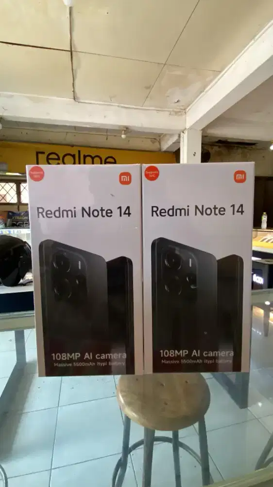Redy redmi Note 14 8/256 NEW Garansi resmi 15bln