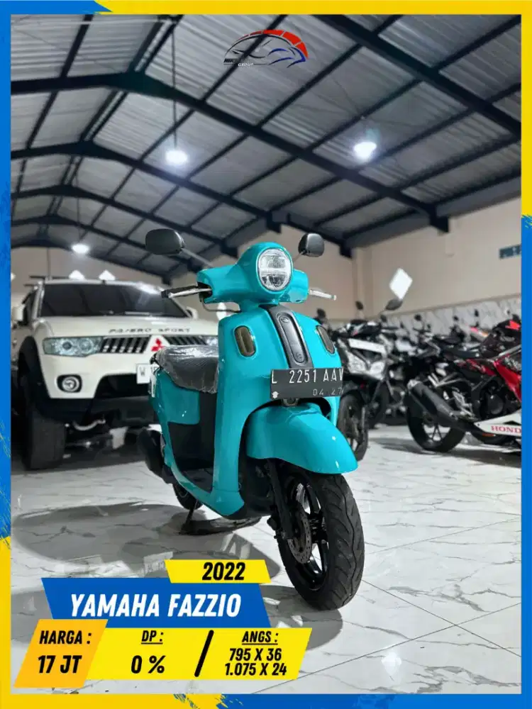 YAMAHA FAZZIO 2022 SIAP PANTAU BOSSKU HIKMAH MOTOR KEPUH MALANG