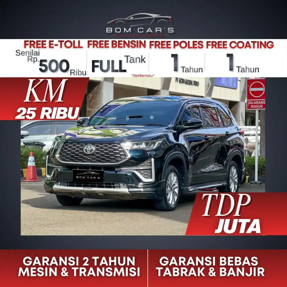 CASH 385 JUTA | INNOVA ZENIX V 2.0 BENSIN AT NIK 2024