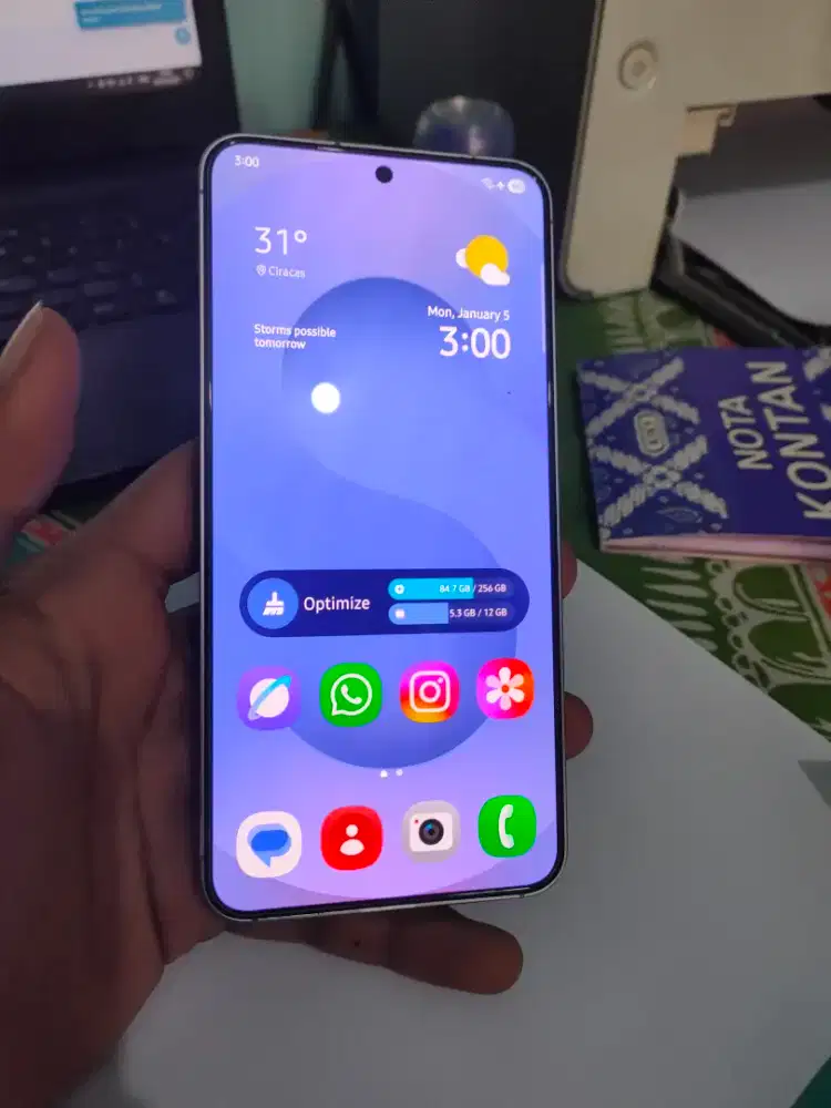 Samsung s25 reguler 12/256