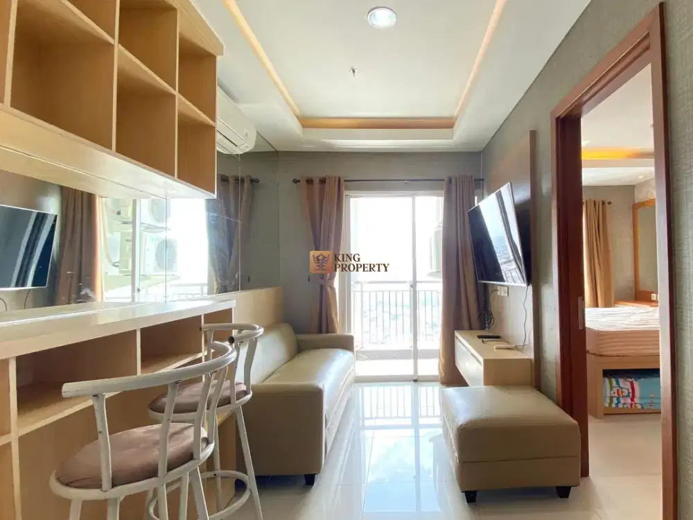 Rebutan! 1Br 44M² Furnished Rapih Siap Huni, View Kota Bikin Betah Condominium Green Bay Pluit Greenbay