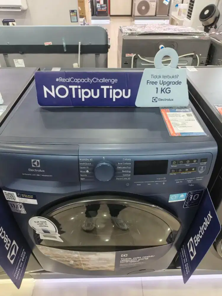 KREDIT MESIN CUCI ELECTROLUX TANPA DP! BUNGA 0% FREE 1 CICILAN