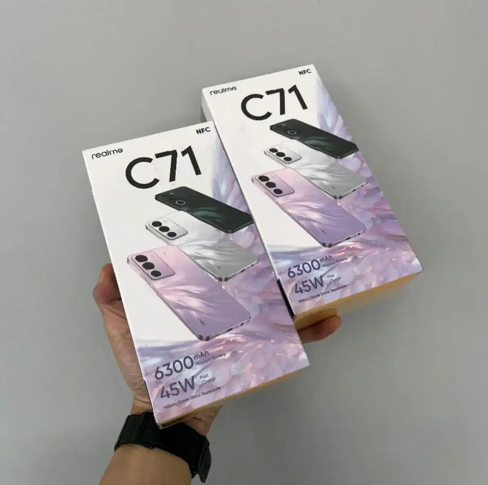 Realme C71 8/128gb Baru Garansi Resmi