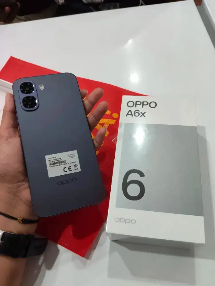OPPO A6x Baru Segel – Promo Tebus Murah Provider / Aksesoris