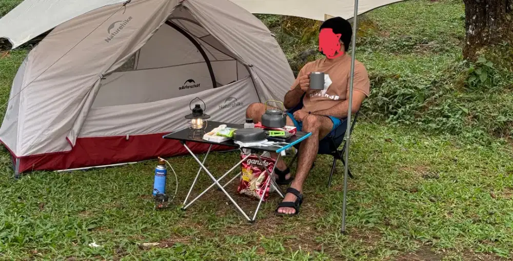 jual cepat mejah Camping ukuran 68x46x41cm (pxlxt)