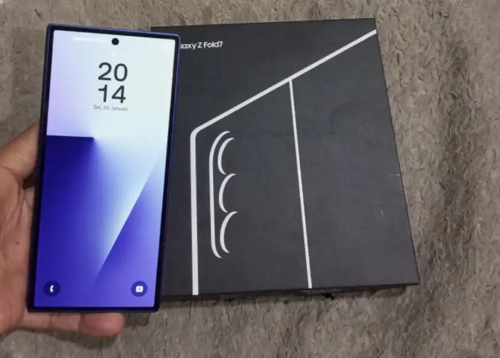 Samsung Z Fold 7 Ram 12/256GB Fullset