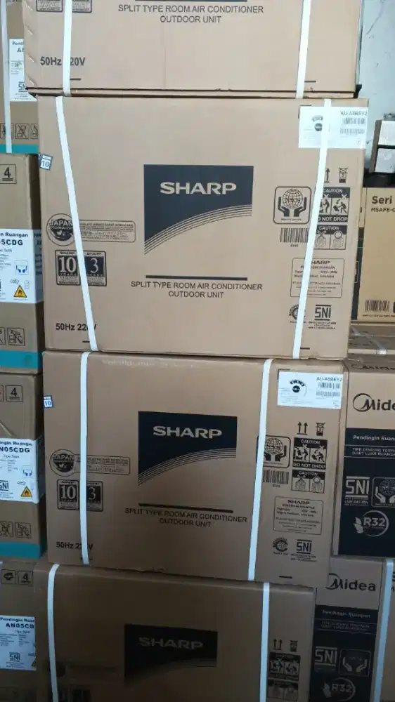 ac sharp 1/2pk bey plus pasang