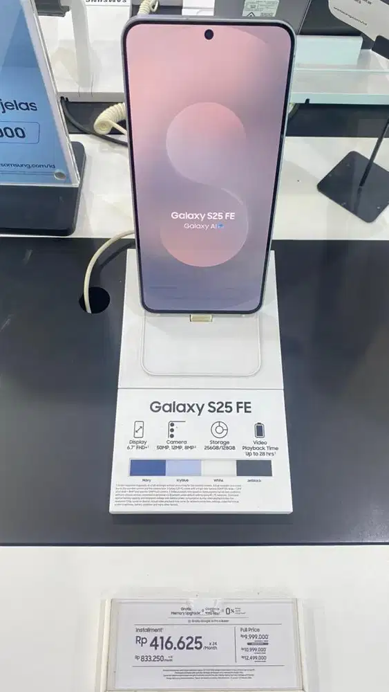 samsung s25 fe promo cicilan mulai 0%