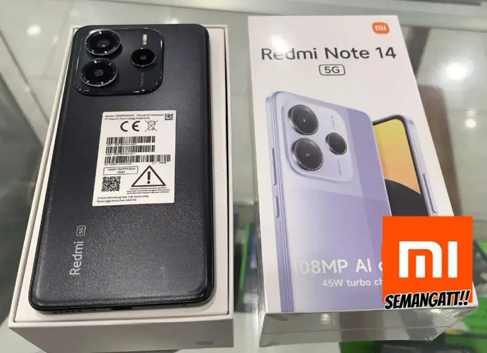 Xiaomi redmi note 14 8/256gb 5G bekas