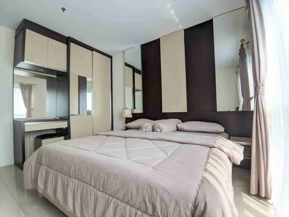 1 BR Disewakan 2 Cahaya Unit Terang Sudah Full Furnish