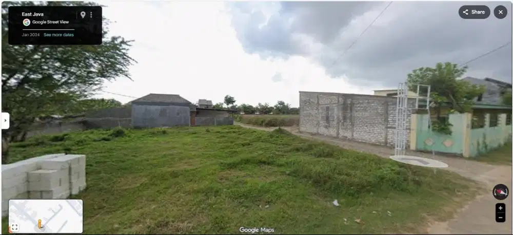 BU Dijual Tanah Murah 2 Kapling (5x20) Perum. GG Residence - Tuban