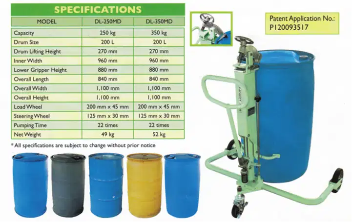 Drum Stacker / Hydraulic Drum Truck