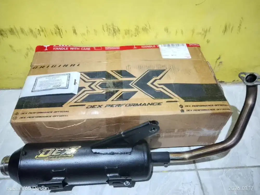 KNALPOT STANDAR RACING MERK DEX PEROMANCE BUAT BEAT DELUXE
