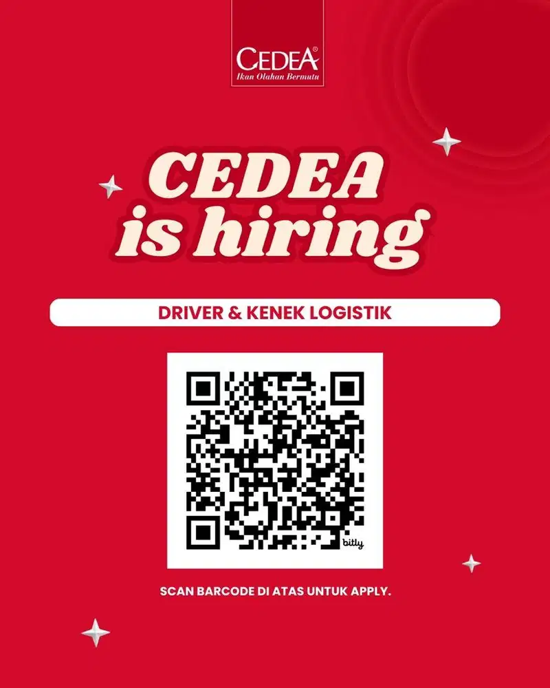 DICARI: KENEK LOGISTIK